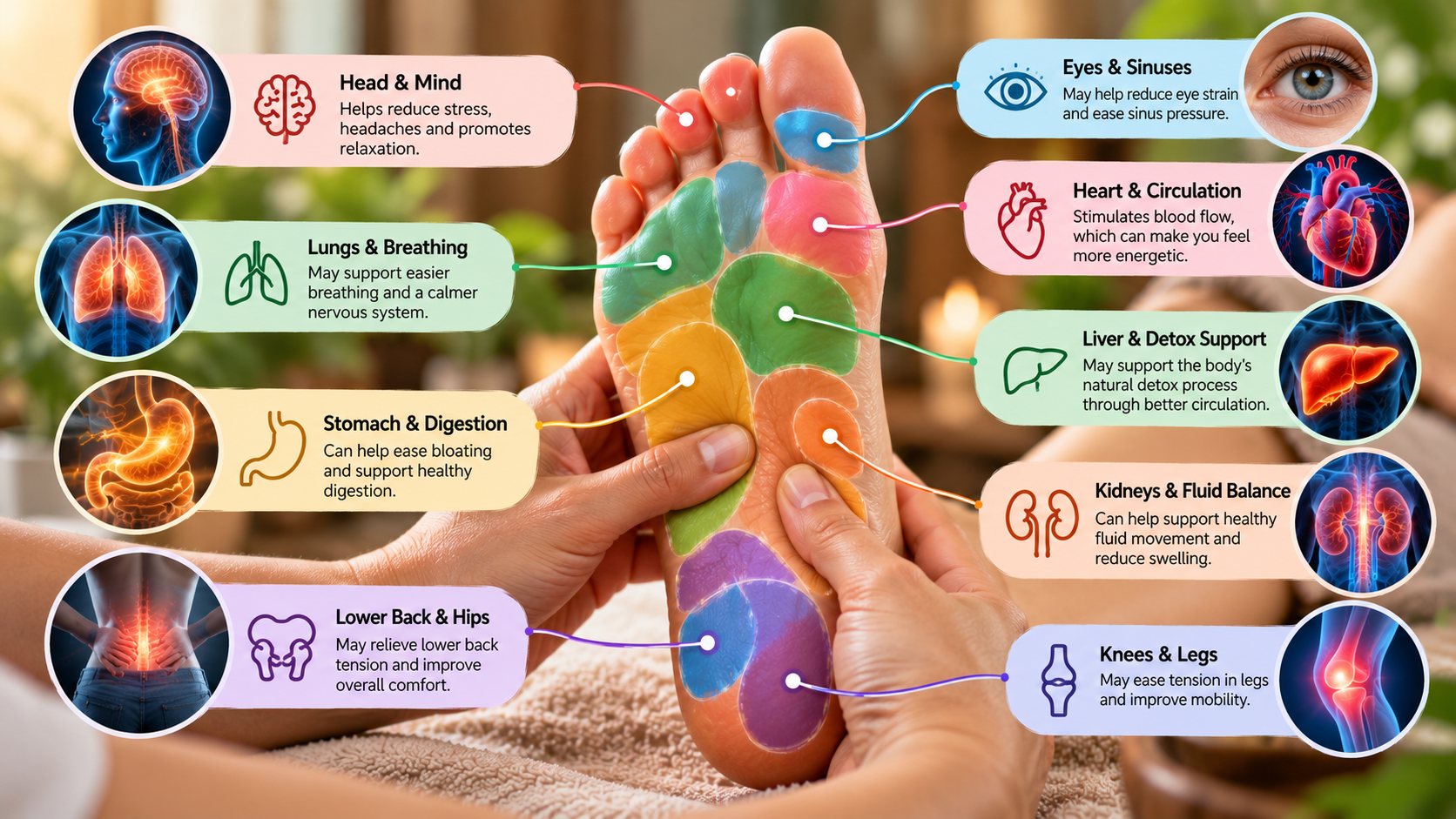 how body heals with feet massage