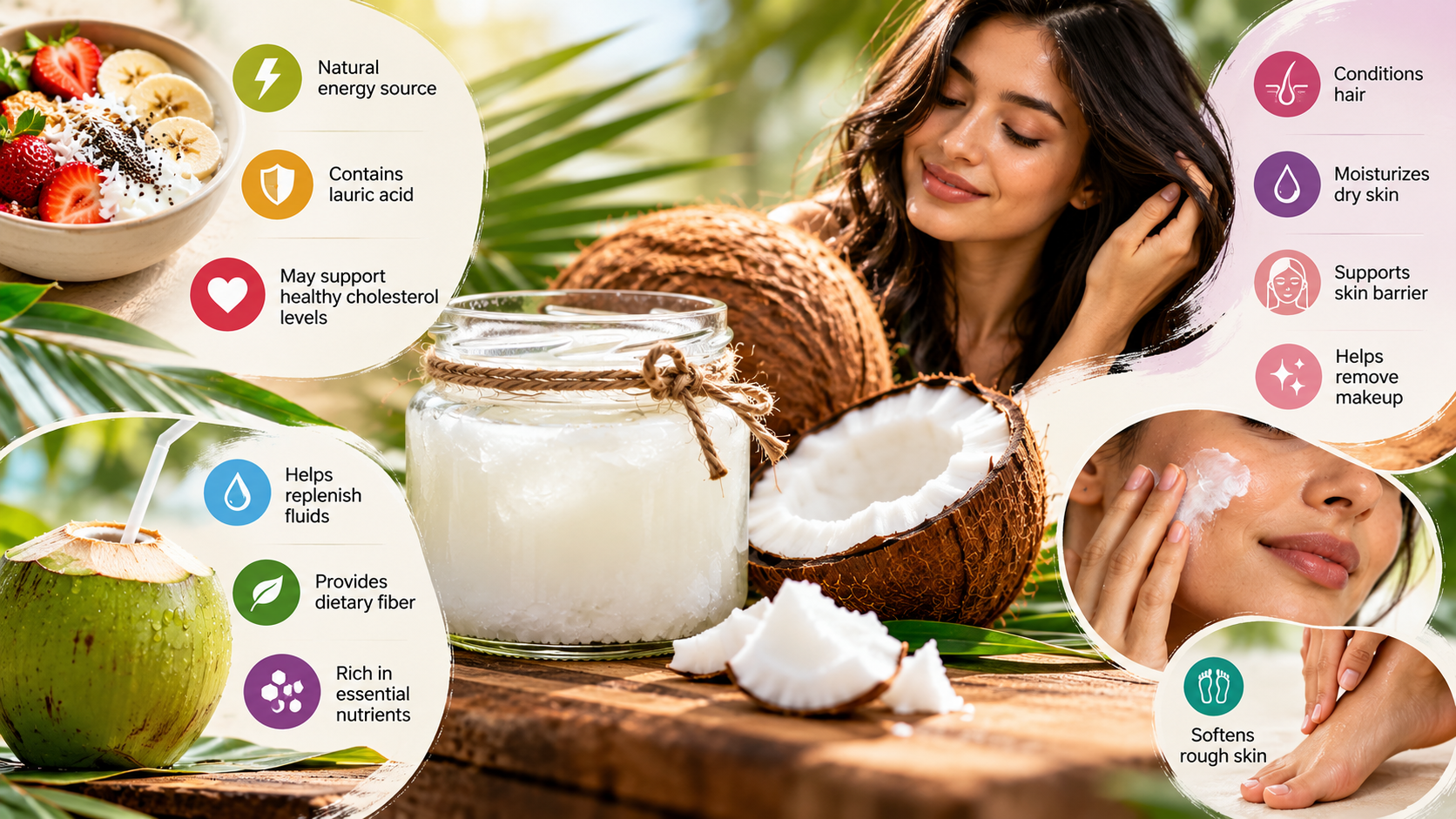 benefits of coconut oil