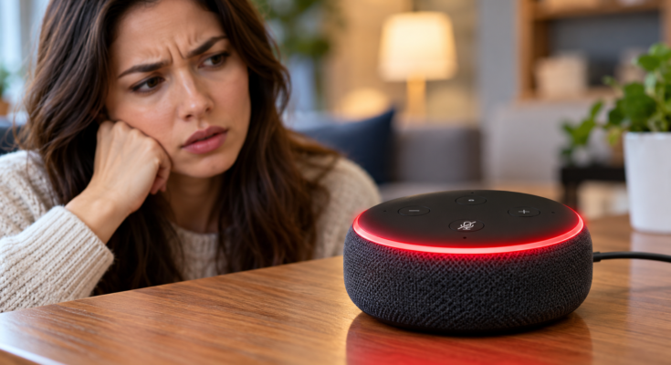 Confused by the Red Smart Speaker