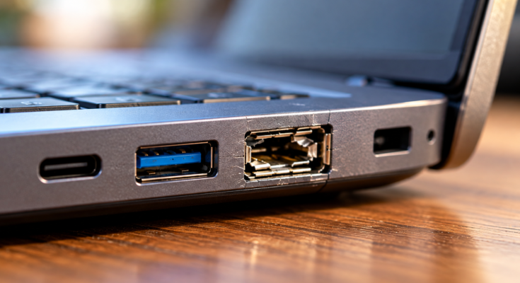 Damaged Laptop USB Port Macro