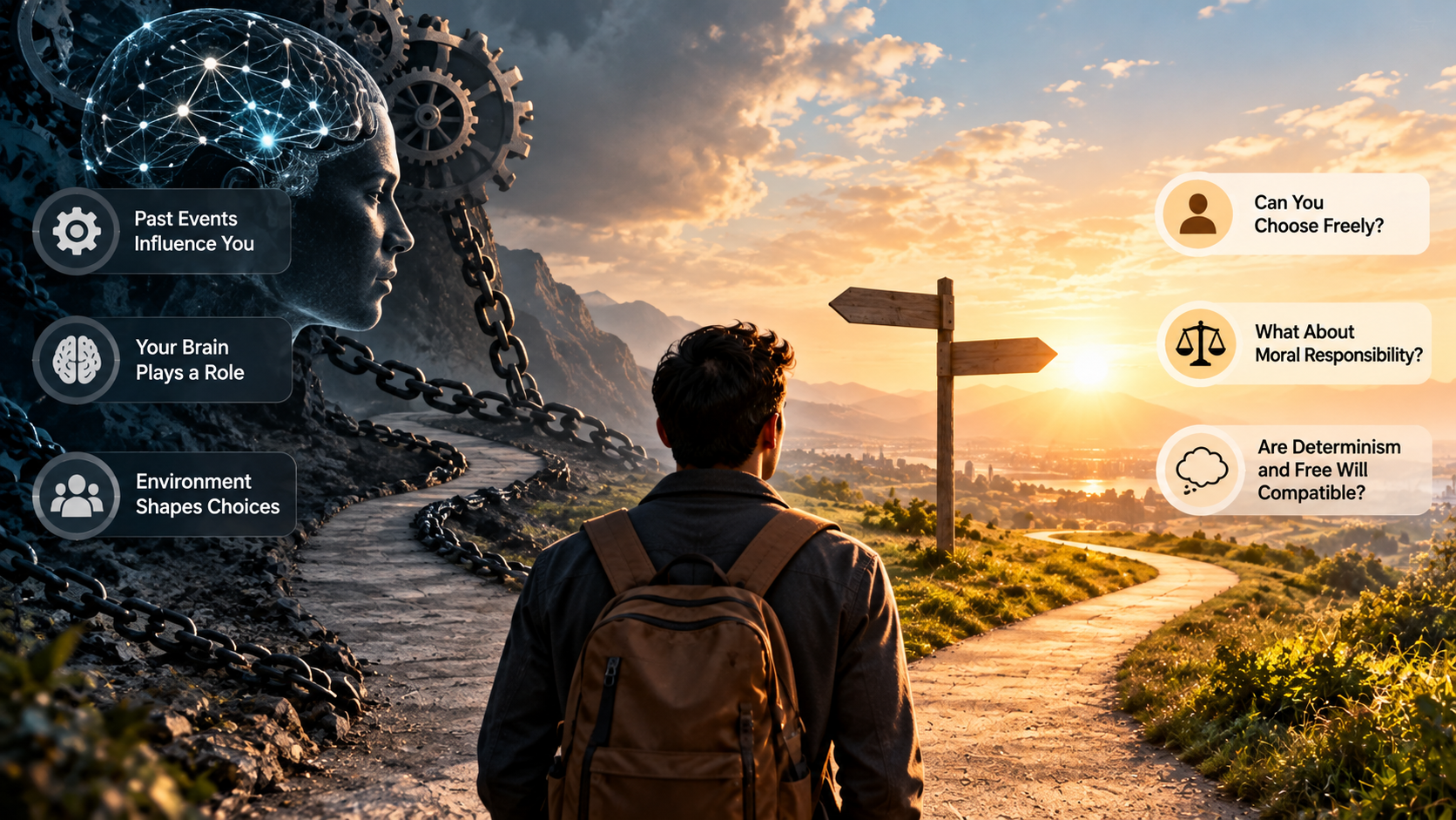 Determinism and free will in modern philosophy