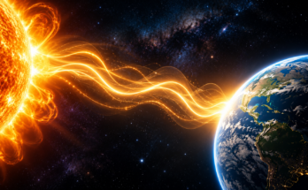 How does energy travel through space