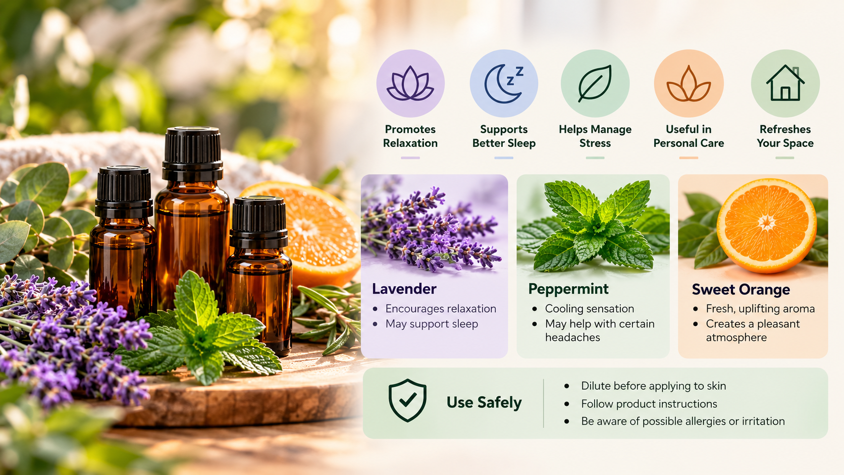 benefits of essential oils