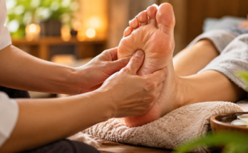 how body heals with feet massage