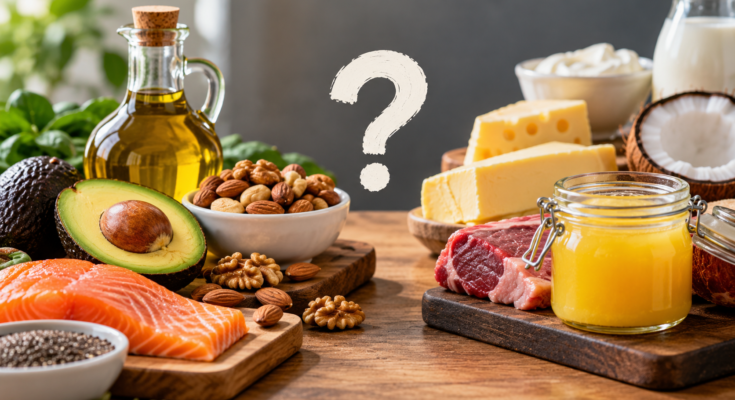 healthy vs saturated fats