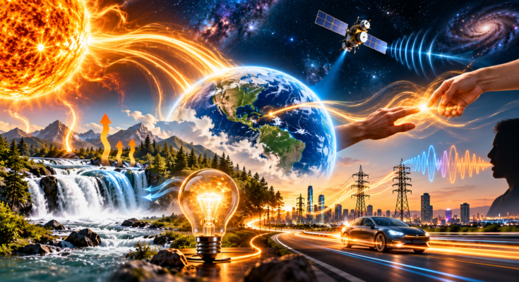 how energy travels