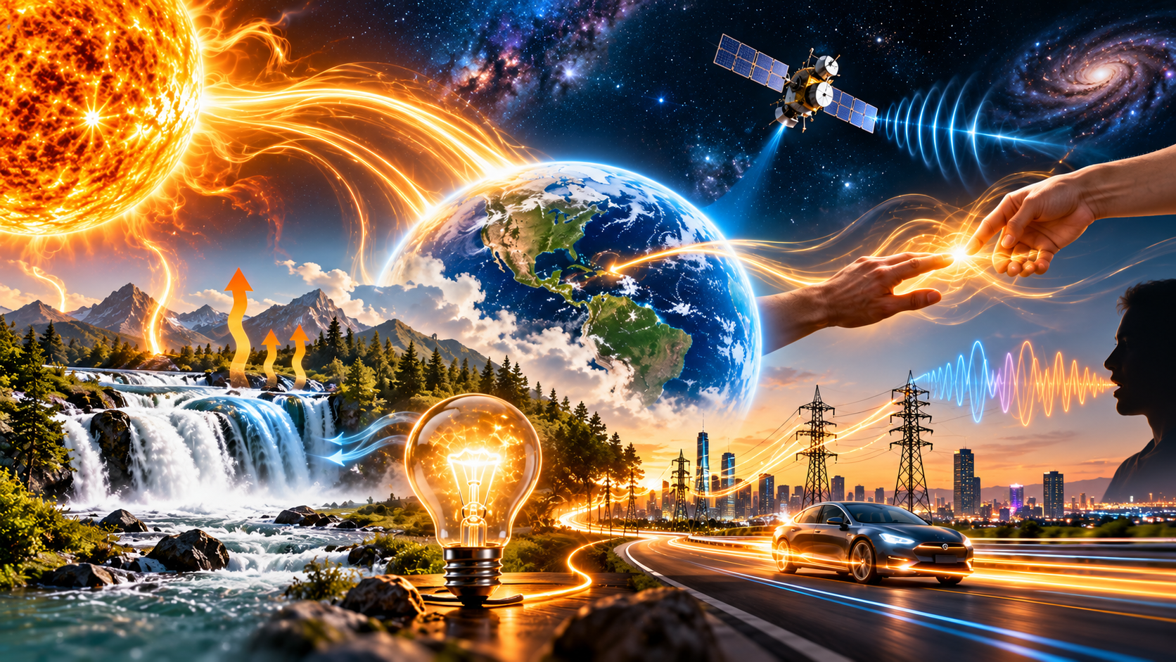 how energy travels