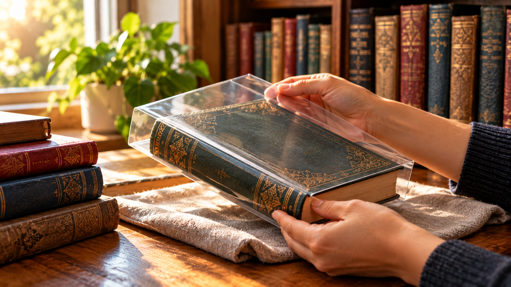 protect hardcover books