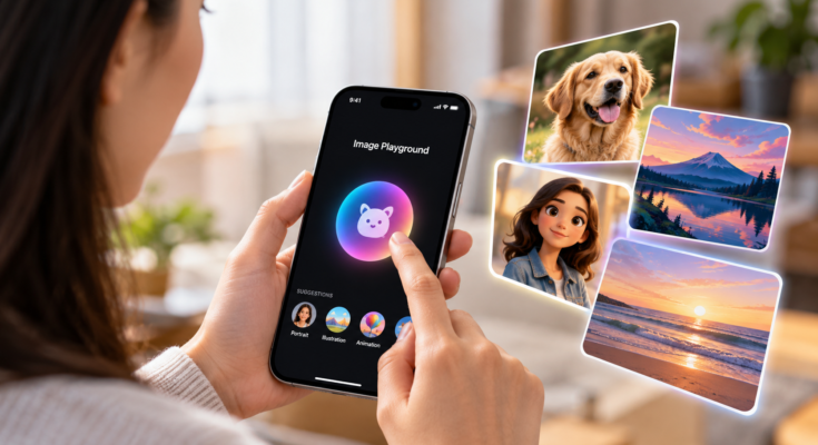 Apple Image Playground app