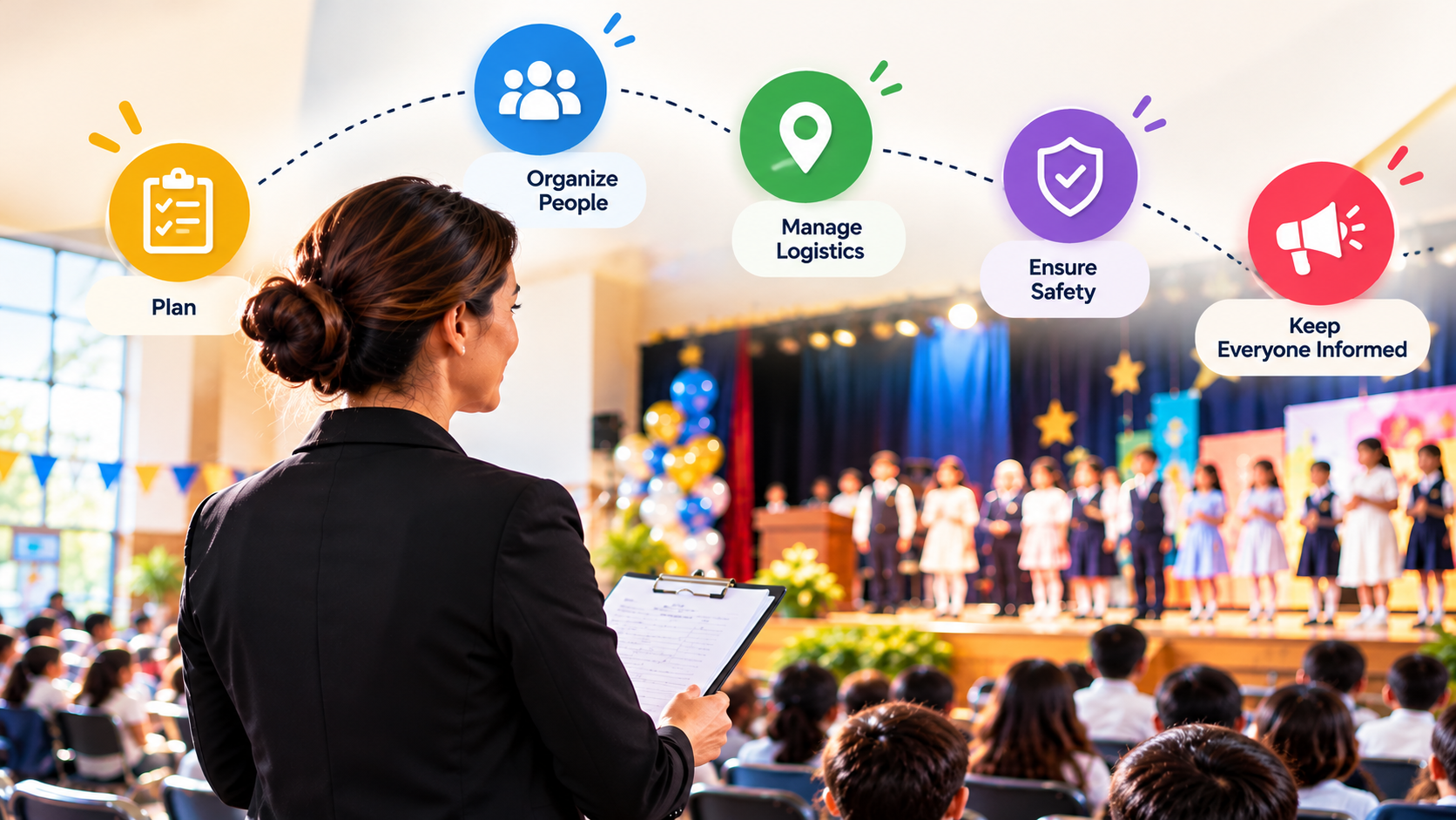 how to make sure an event runs smoothly