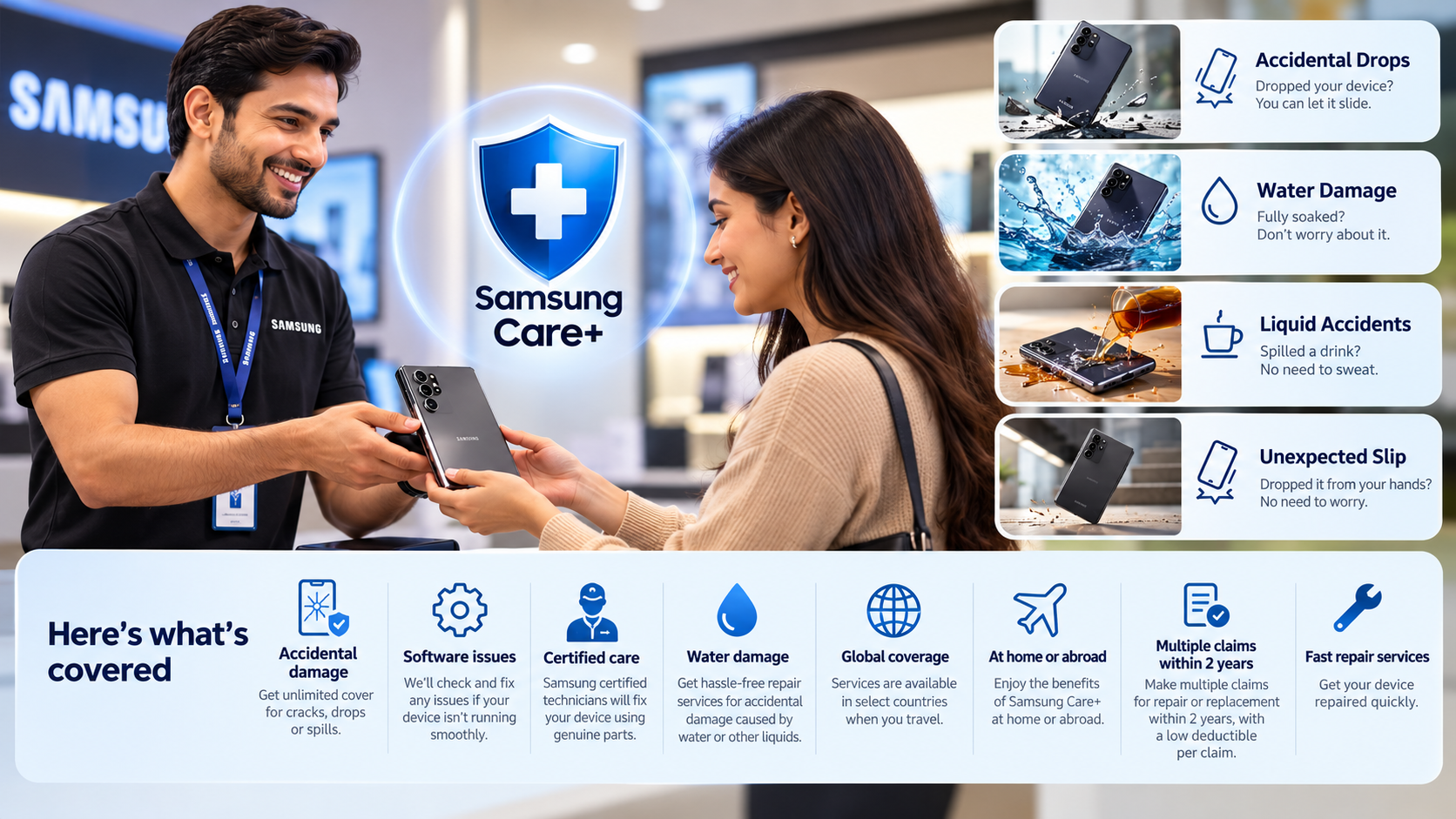 Samsung Care+ Confidence, Covered