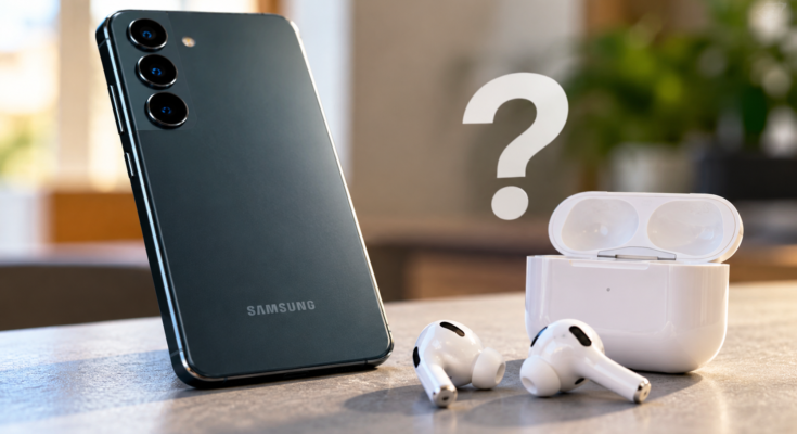 AirPods with a Samsung Galaxy phone