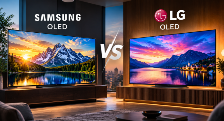 LG and Samsung OLED TVs