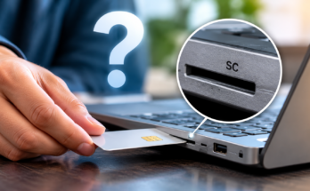 SC port on your laptop