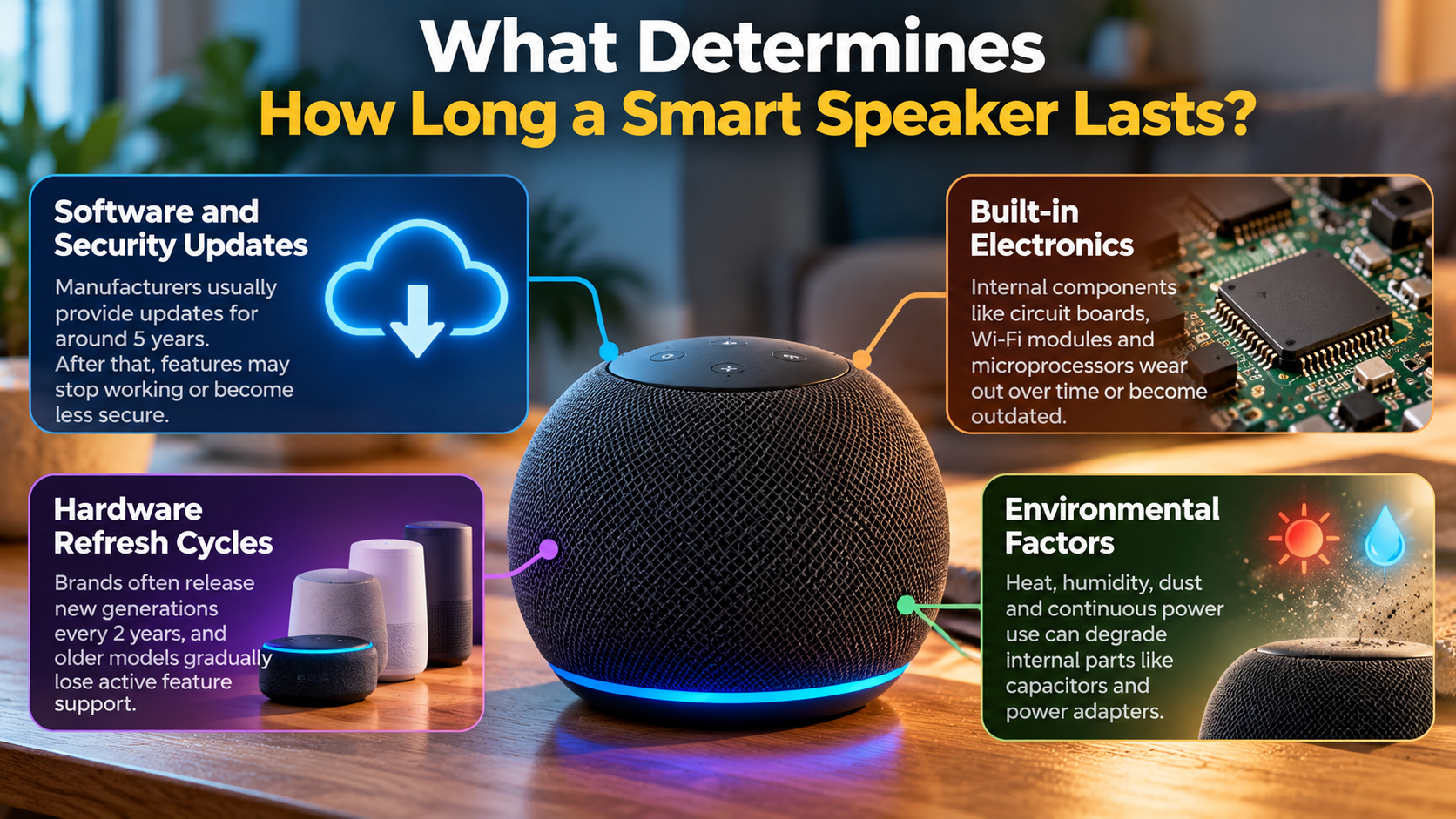 Smart Speaker Lifespan Explained