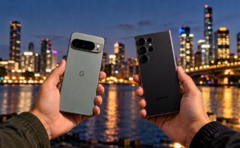 Google Pixel vs Samsung Galaxy night photography