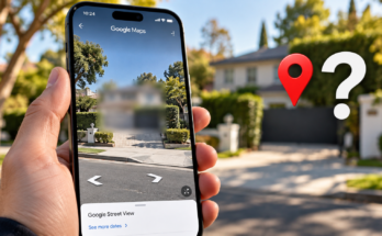 blurred out on Google Maps