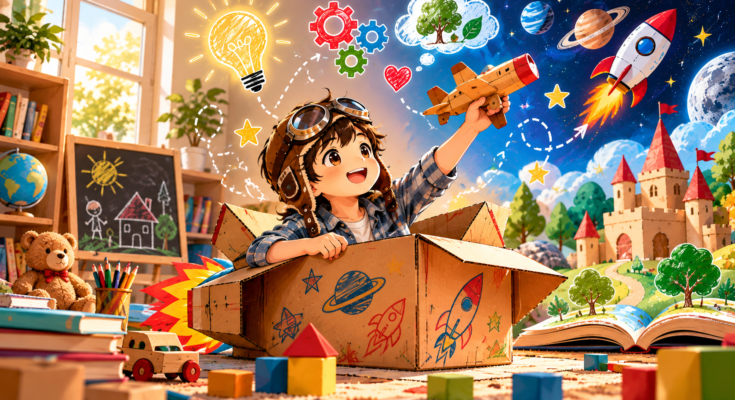 unstructured play in early childhood development