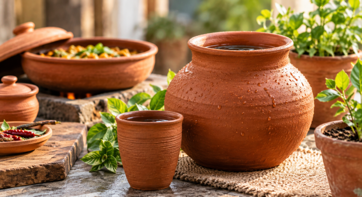 uses and benefits of earthen pots