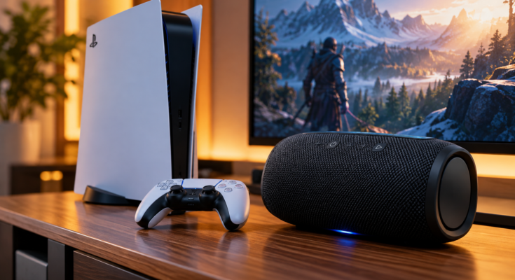 connect bluetooth speakers to your ps5