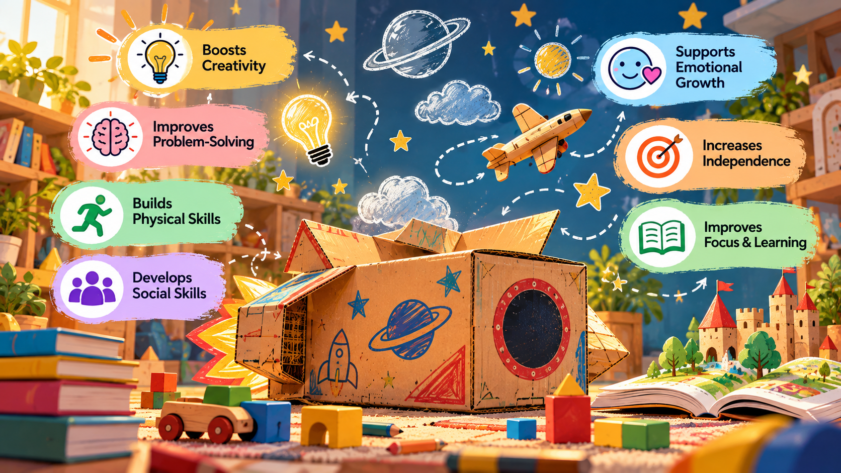 unstructured play in early childhood development